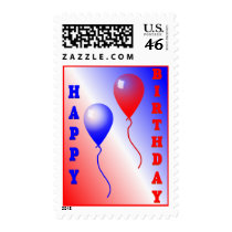 Happy Birthday Stamp by AuntBetsy Happy Birthday Stamp