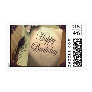 Happy Birthday Stamp stamp