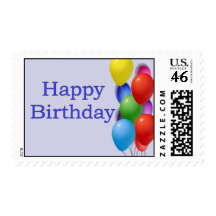 Happy Birthday Stamps