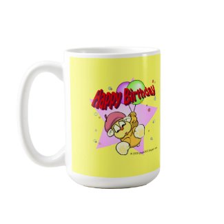 Happy Birthday Star mug