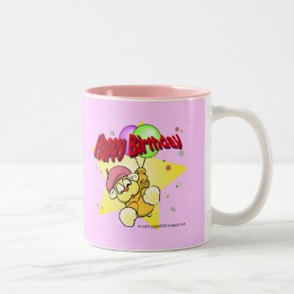 Happy Birthday Star mug