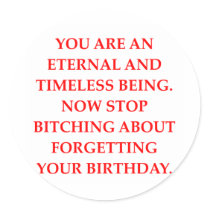 happy birthday sticker
