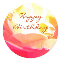Happy Birthday stickers