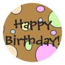 Happy Birthday! stickers