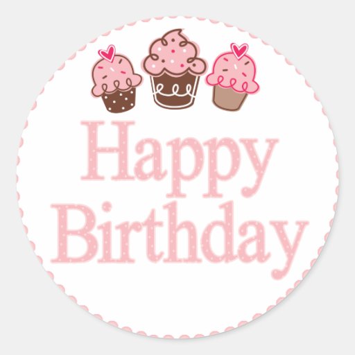 Happy Birthday Sticker Zazzle