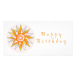 Happy Birthday Sun Energy Chakra Photo Cards