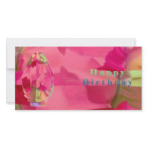 Happy Birthday Sun Energy Chakra Photo Card Template