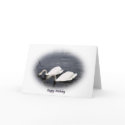 Happy Birthday swan card
