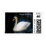 Happy Birthday Swan postage