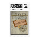 Happy Birthday Tags postage