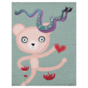 Happy birthday teddy bear poppy flyer by Rupydetequila Happy birthday teddy bear poppy flyer