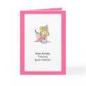 Happy Birthday To A Very Special Little Girl cards