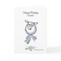 Happy birthday to ewe! card