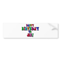 Happy Birthday to Me Bumper Sticker