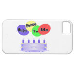 Happy Birthday To Me Cake & Balloons iPhone 5 Cases
