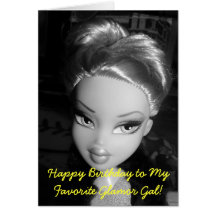Happy Birthday to My Favorite Glamor Gal! Cards