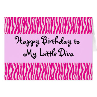 Happy Birthday Diva Cards | Zazzle
