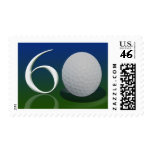 Happy Birthday to the 60 year old golf nut Postage Stamp