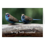 Happy birthday to the twins Birthday Card