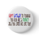 Happy Birthday to You! buttons by BIG_BANG Happy Birthday to You! buttons