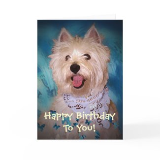 Happy Birthday To You! card