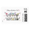 Happy Birthday to You postage