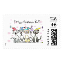 Happy Birthday to You Postage Stamps