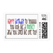 Happy Birthday to You! Stamp