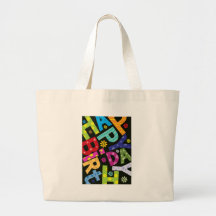 Happy Birthday Tote Bags