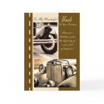 Happy Birthday Uncle, Uncle Birthday Card cars by moonlake Happy Birthday Uncle, Uncle Birthday Card cars