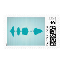 Happy Birthday Waveform Stamp 1