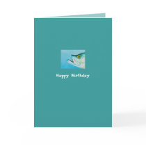 Happy birthday we're all coming card