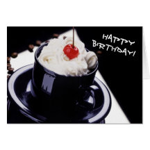 Happy Birthday with a Cherry on Top Card