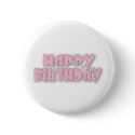 Happy Birthday with daisies buttons by Ceyzpurplestang Happy Birthday with daisies buttons