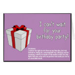 Happy Birthday with Disclaimer Cards