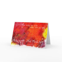Happy Birthday - you add Color... cards