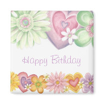 Happy Bithday forever magnets