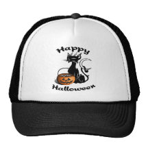 Happy Black Cat Hats