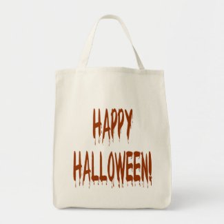 Happy Bloody Halloween bag