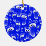 Happy Blue Feet Ornaments