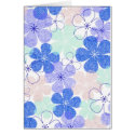Happy Blue Garden cards
