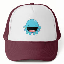 Happy Blue Octopus hats by Skedoodle Happy Blue Octopus hats