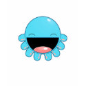 Happy Blue Octopus t-shirts