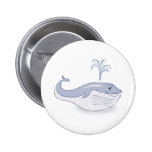 happy blue whale buttons