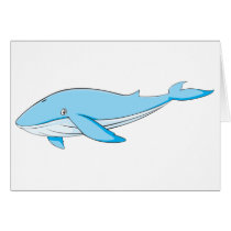 Happy Blue Whale cards