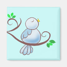 Happy Bluebird Magnets