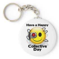 happy borg day keychains