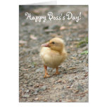 Happy Boss's Day Duckling greeting card