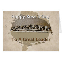Happy Boss's Day Greeting Cards