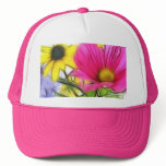 Happy Bouquet of Flowers Trucker Hats
